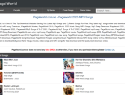 Sell Full PagalWorld Song Download Website