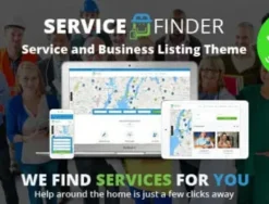 Service Finder Provider and Business Listing WordPress Theme