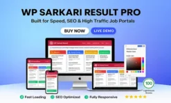 WP Sarkari Result Pro – WordPress Theme