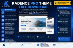 Kadence Pro Theme Free Download