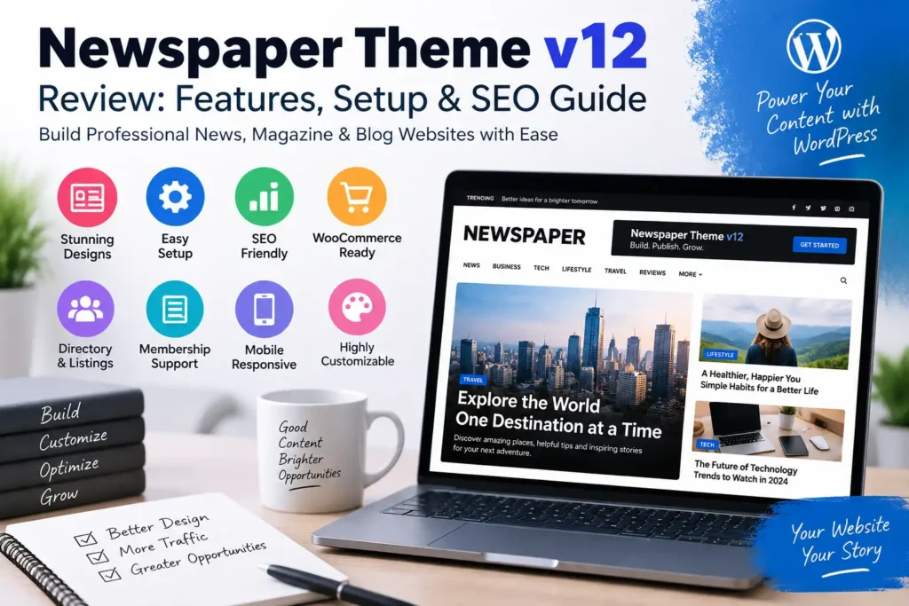 Newspaper Theme v12 Review: Features, Setup & SEO Guide